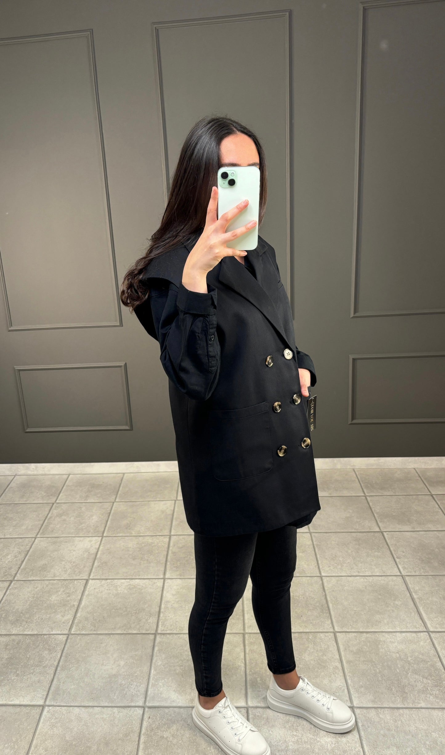 Ärmelloser Blazer