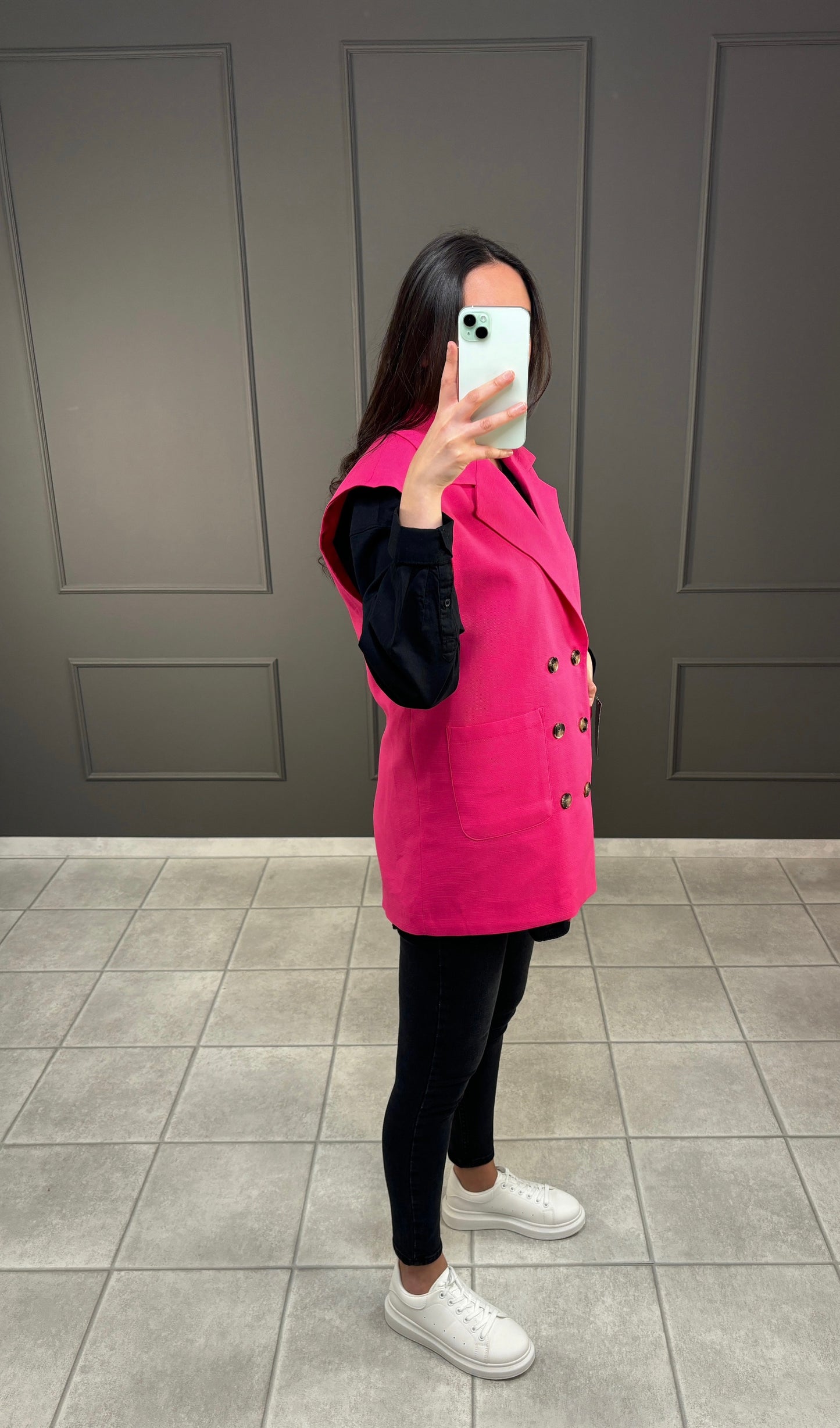 Ärmelloser Blazer